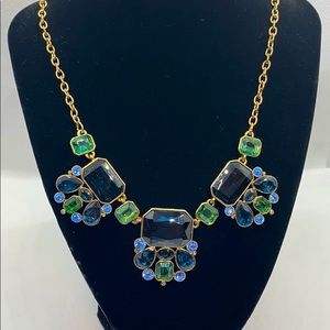 Blue/Green Statement Necklace